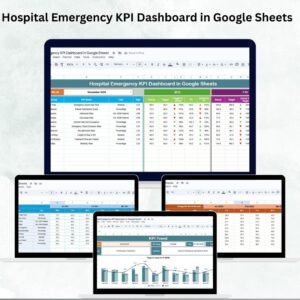 Hospital Emergency KPI Dashboard in Google Sheets