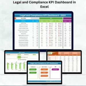 Legal and Compliance KPI Dashboard in Excel