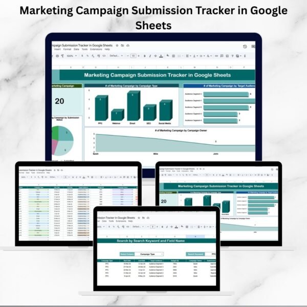 Marketing Campaign Submission Tracker in Google Sheets