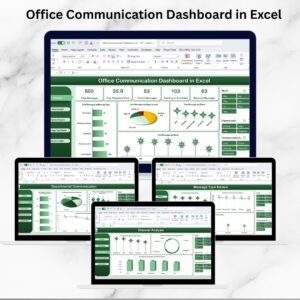 Office Communication Dashboard in Excel