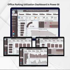 Office Parking Utilization Dashboard in Power BI