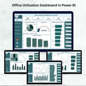 Office Utilization Dashboard in Power BI