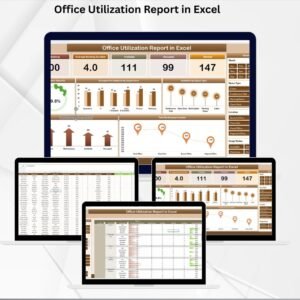 Office Utilization Report in Excel