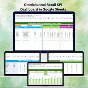 Omnichannel Retail KPI Dashboard in Google Sheets