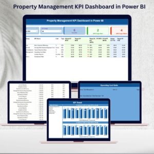 Property Management KPI Dashboard in Power BI