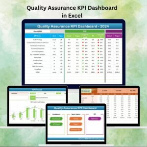 Quality Assurance KPI Dashboard in Excel