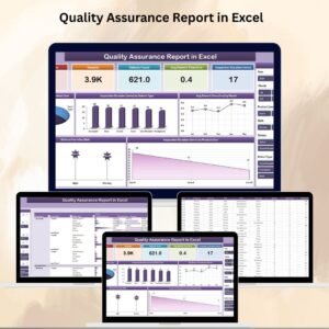Quality Assurance Report in Excel