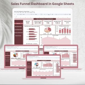 Sales Funnel Dashboard in Google Sheets