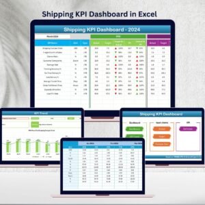 Shipping KPI Dashboard in Excel