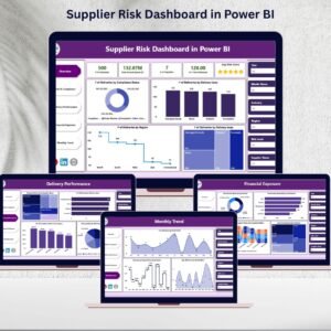 Supplier Risk Dashboard in Power BI