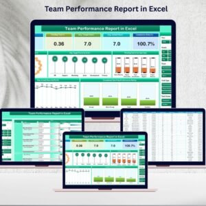 Team Performance Report in Excel