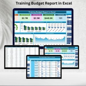 Training Budget Report in Excel