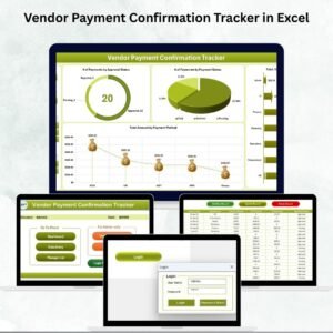 Vendor Payment Confirmation Tracker in Excel