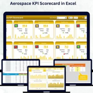 Aerospace KPI Scorecard in Excel