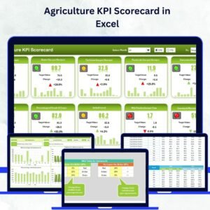 Agriculture KPI Scorecard in Excel