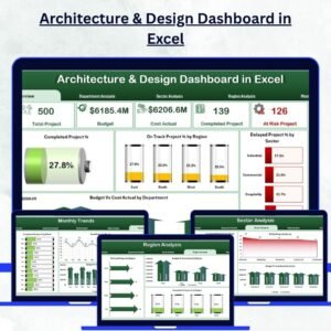 Architecture & Design Dashboard in Excel
