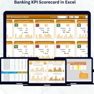 Banking KPI Scorecard in Excel