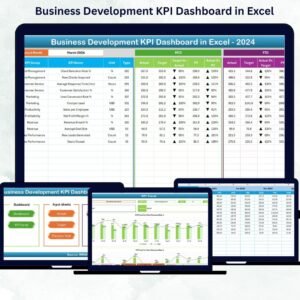 Business Development KPI Dashboard in Excel