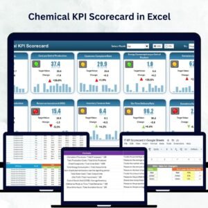 Chemical KPI Scorecard in Excel