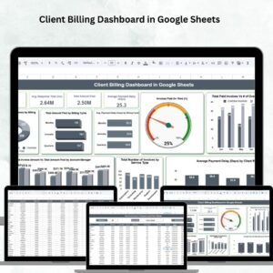 Client Billing Dashboard in Google Sheets