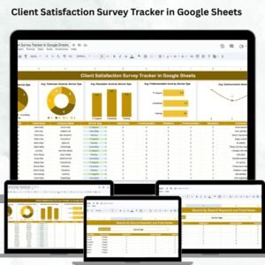 Client Satisfaction Survey Tracker in Google Sheets
