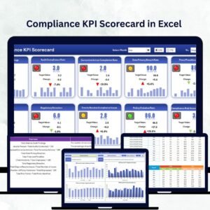 Compliance KPI Scorecard in Excel