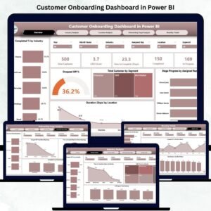 Customer Onboarding Dashboard in Power BI