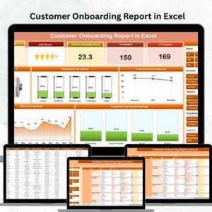 Customer Onboarding Report in Excel