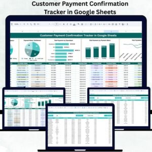 Customer Payment Confirmation Tracker in Google Sheets