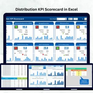 Distribution KPI Scorecard in Excel
