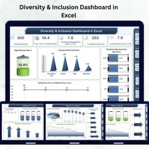 Diversity & Inclusion Dashboard in Excel