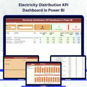 Electricity Distribution KPI Dashboard in Power BI