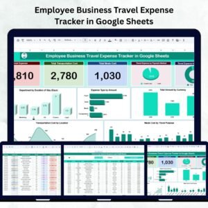 Employee Business Travel Expense Tracker in Google Sheets