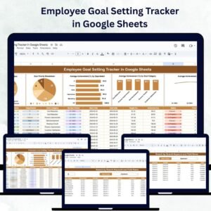 Employee Goal Setting Tracker in Google Sheets