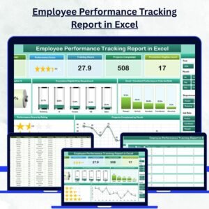 Employee Performance Tracking Report in Excel