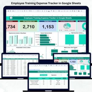 Employee Training Expense Tracker in Google Sheets