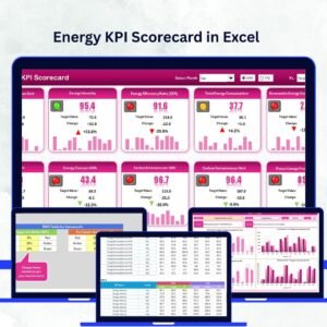 Energy KPI Scorecard in Excel