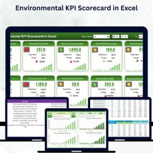 Environmental KPI Scorecard in Excel