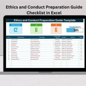 Ethics and Conduct Preparation Guide Checklist in Excel
