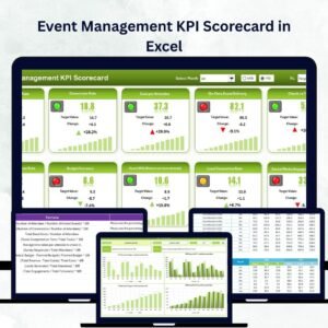 Event Management KPI Scorecard in Excel