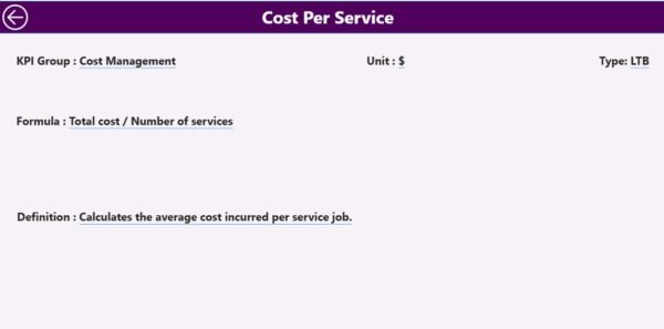 Field Service KPI Dashboard in Power BI - Image 3