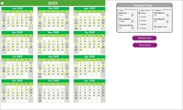 Finance Quality Control Customer Experience Calendar in Excel - Image 5