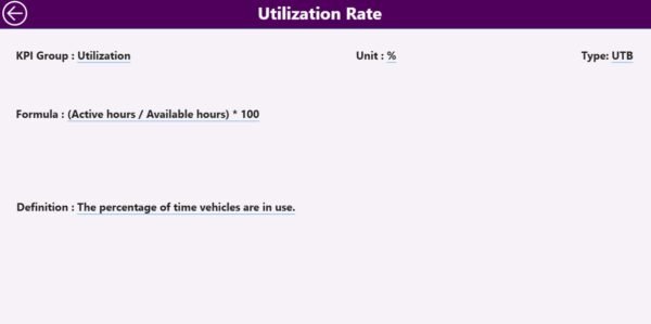 Fleet Utilization KPI Dashboard in Power BI - Image 3