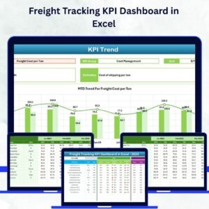Freight Tracking KPI Dashboard in Excel
