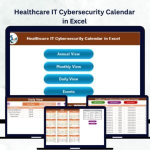 Healthcare IT Cybersecurity Calendar in Excel