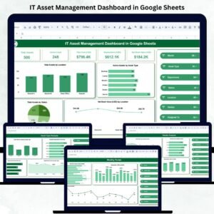 IT Asset Management Dashboard in Google Sheets