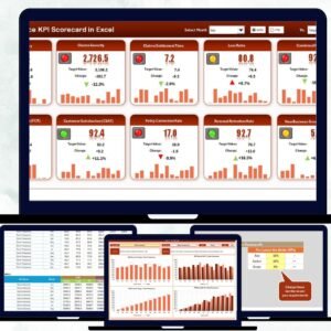 Insurance KPI Scorecard in Excel