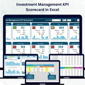 Investment Management KPI Scorecard in Excel