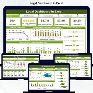 Legal Dashboard in Excel