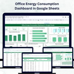Office Energy Consumption Dashboard in Google Sheets